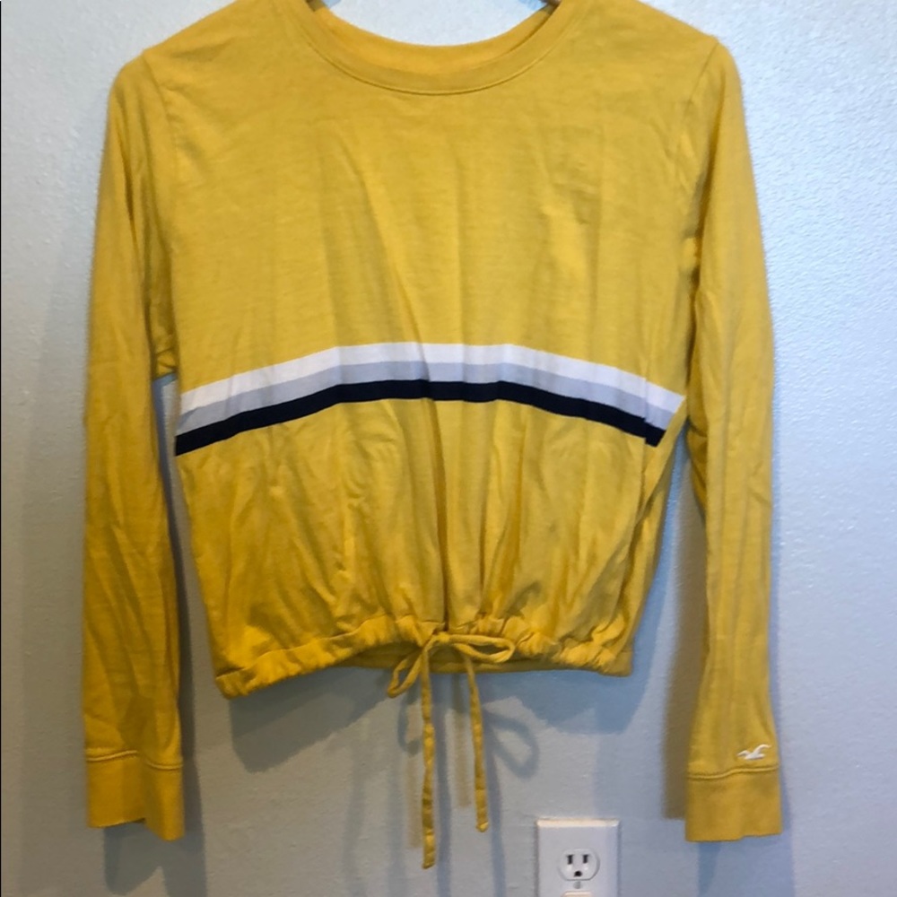 yellow long sleeve